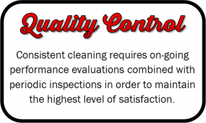 We maintain the highest level of satisfaction through performance evaluations & periodic inspections