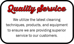 We provide the highest quality service for carpet cleaning & floor care